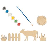 Развивающий эко-пазл Wood Games, ферма, изображение 3