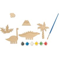 Развивающий эко-пазл Wood Games, динозавры, изображение 3