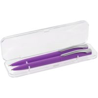 Набор Pin Soft Touch: ручка и карандаш, фиолетовый, изображение 2
