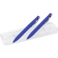 Набор Pin Soft Touch: ручка и карандаш, синий, изображение 1