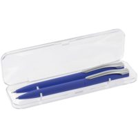 Набор Pin Soft Touch: ручка и карандаш, синий, изображение 2