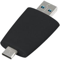 Флешка Pebble Type-C, USB 3.0, черная, 16 Гб, изображение 4