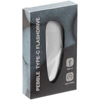 Флешка Pebble Type-C, USB 3.0, светло-серая, 32 Гб, изображение 5