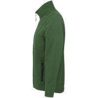 Куртка софтшелл мужская Race Men, темно-зеленая, изображение 3