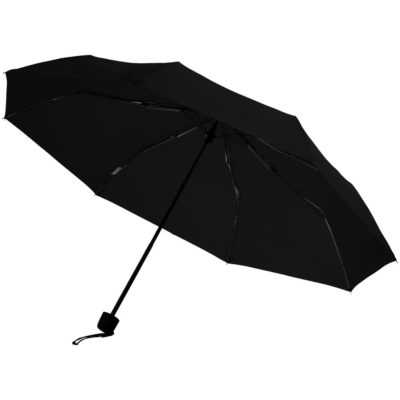 Зонт складной Mini Hit Dry-Set, черный, изображение 1
