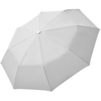 Зонт складной Fiber Alu Light, белый, изображение 2