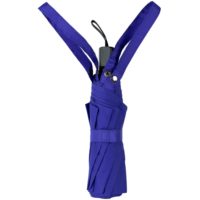 Зонт-сумка складной Stash, синий, изображение 4