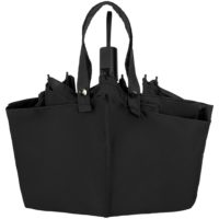 Зонт-сумка складной Stash, черный, изображение 1