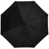 Зонт-сумка складной Stash, черный, изображение 3