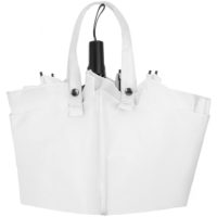 Зонт-сумка складной Stash, белый, изображение 1