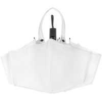 Зонт-сумка складной Stash, белый, изображение 5