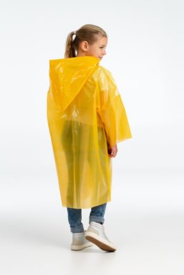 Дождевик-плащ детский BrightWay Kids, желтый, изображение 7