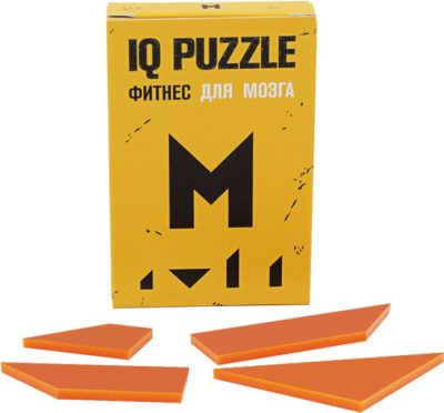 Головоломка IQ Puzzle Letter М, изображение 1