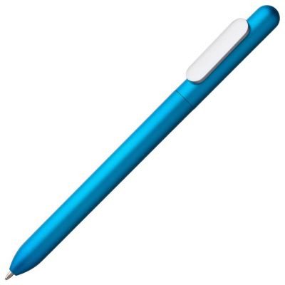 Ручка шариковая Swiper Silver, голубой металлик, изображение 1