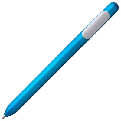 Ручка шариковая Swiper Silver, голубой металлик, изображение 2