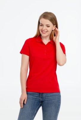 Рубашка поло женская Eclipse H2X-Dry, синяя, изображение 8