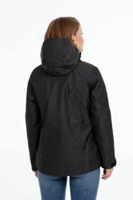 Куртка-трансформер женская Matrix, серая с черным, изображение 11