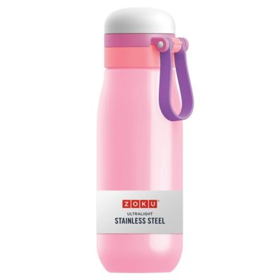 Вакуумная бутылка для воды Zoku, розовая, изображение 2