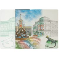 Блокнот «Города. Екатеринбург», зеленый, изображение 4