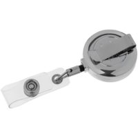 Чехол для пропуска с ретрактором Devon, серый, изображение 4