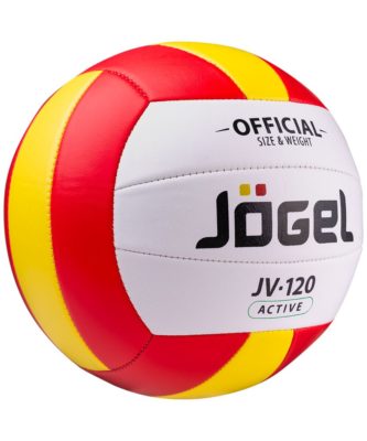 Волейбольный мяч Active, красный с желтым, изображение 1