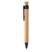 Бамбуковая ручка с клипом из пшеничной соломы — P610.541_5, изображение 2