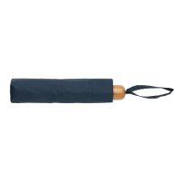 Компактный зонт Impact из RPET AWARE™ с бамбуковой ручкой, d96 см  — P850.575_5, изображение 3