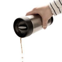 Вакуумная термокружка  для кофе Easy clean, серебряный, изображение 3