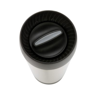 Вакуумная термокружка  для кофе Easy clean, серебряный, изображение 5