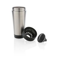 Вакуумная термокружка  для кофе Easy clean, серебряный, изображение 6