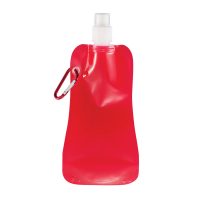 Складная бутылка для воды, 400 мл, красный — P436.200_5, изображение 4