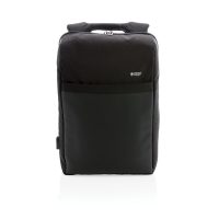 Антикражный рюкзак Swiss Peak 15″  с RFID защитой и разъемом USB, черный, изображение 3