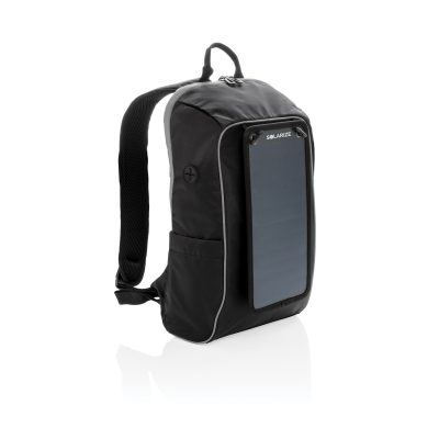 Походный рюкзак с солнечной батареей, черный, изображение 8