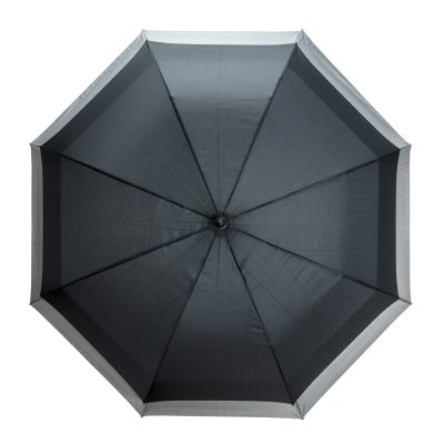 Расширяющийся зонт-антишторм Swiss Peak, d135 см, черный, изображение 3