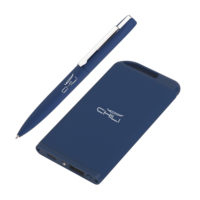 Набор ручка + зарядное устройство 4000 mAh в футляре, покрытие soft touch — 6881-21S_7, изображение 2