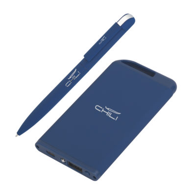 Набор ручка + зарядное устройство 4000 mAh в футляре — 6880-21S_7, изображение 2