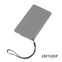 Зарядное устройство «Камень» с покрытием soft grip, 4000 mAh в подарочной коробке — 8842-7_7, изображение 1