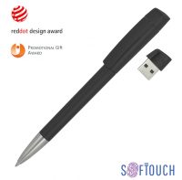Ручка с флеш-картой USB 16GB «TURNUSsofttouch M» — 46206-3/16Gb_7, изображение 1