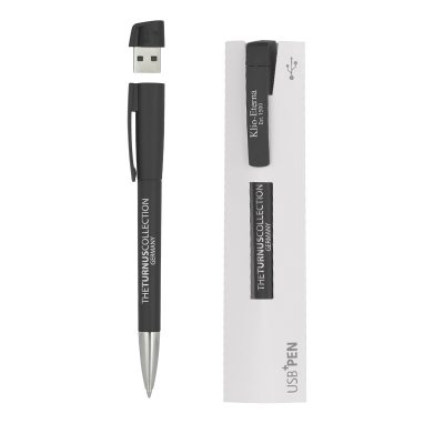 Ручка с флеш-картой USB 16GB «TURNUSsofttouch M» — 46206-3/16Gb_7, изображение 3